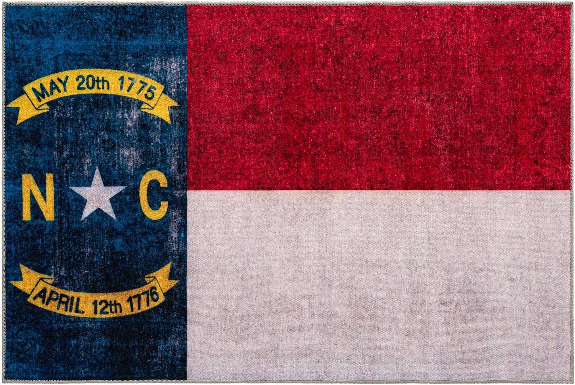  4' x 6' North Carolina The Flag Collection Rug