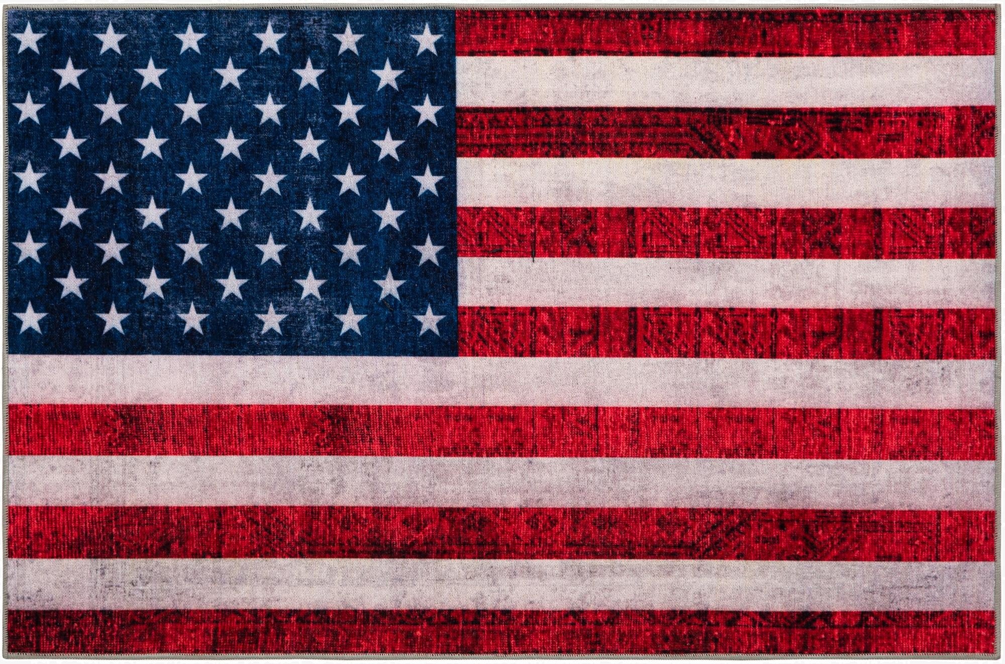 Primary image  6' x 9' USA The Flag Collection Rug