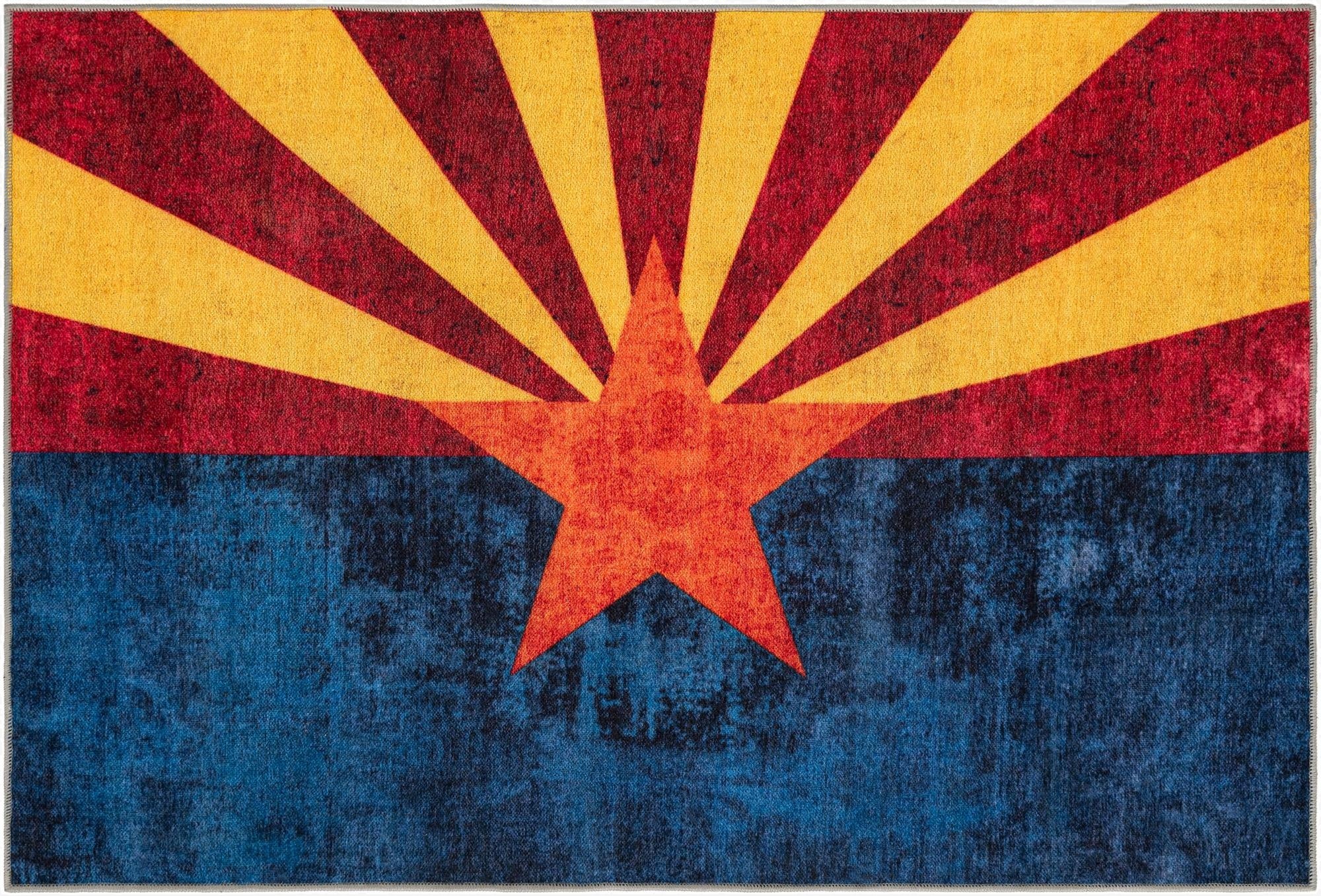 Primary image  6' x 9' Arizona The Flag Collection Rug