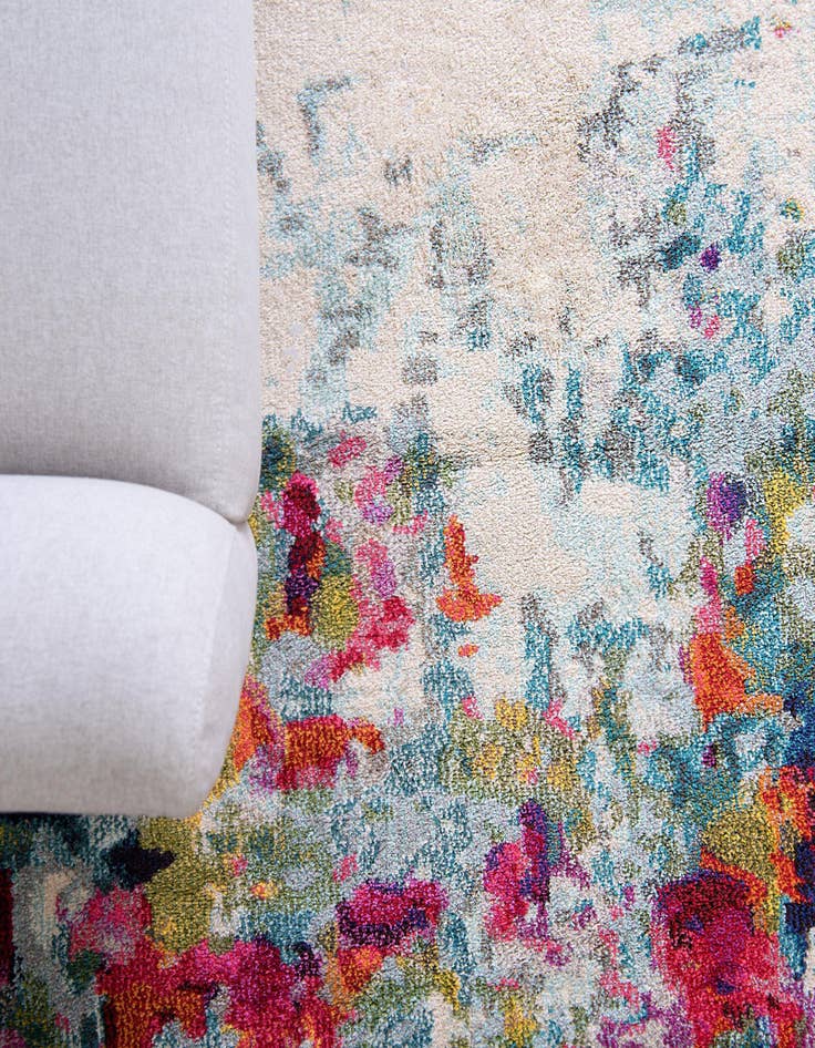 Detail image of  2' 2 x 3'  Washable Theia Rug