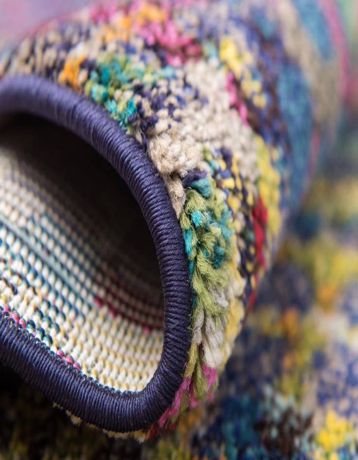 Detail image of  5' x 8'  Washable Theia Rug