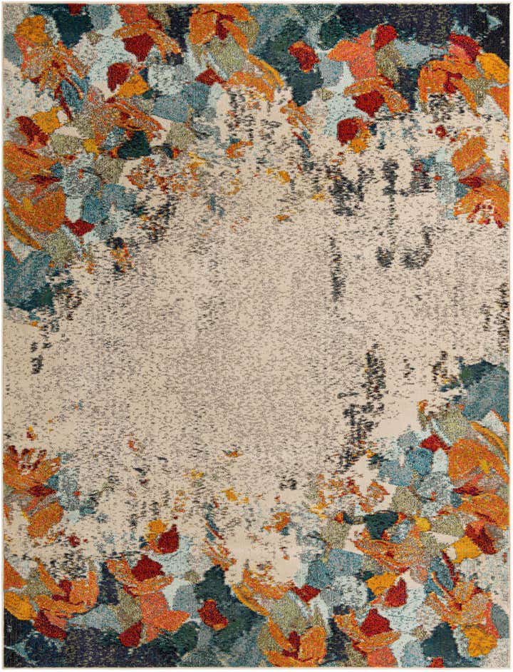 Multicolor 8' x 10' Washable Theia Rug | Rugs.com