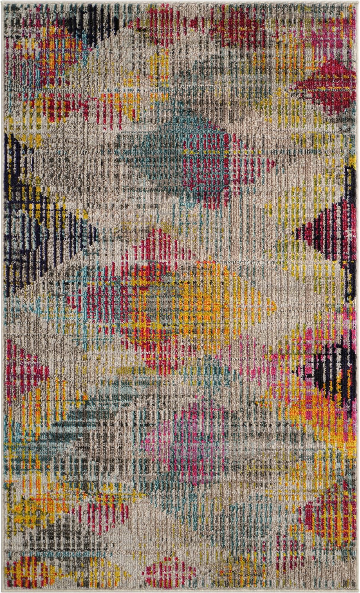  3' 3 x 5' 3  Washable Theia Rug