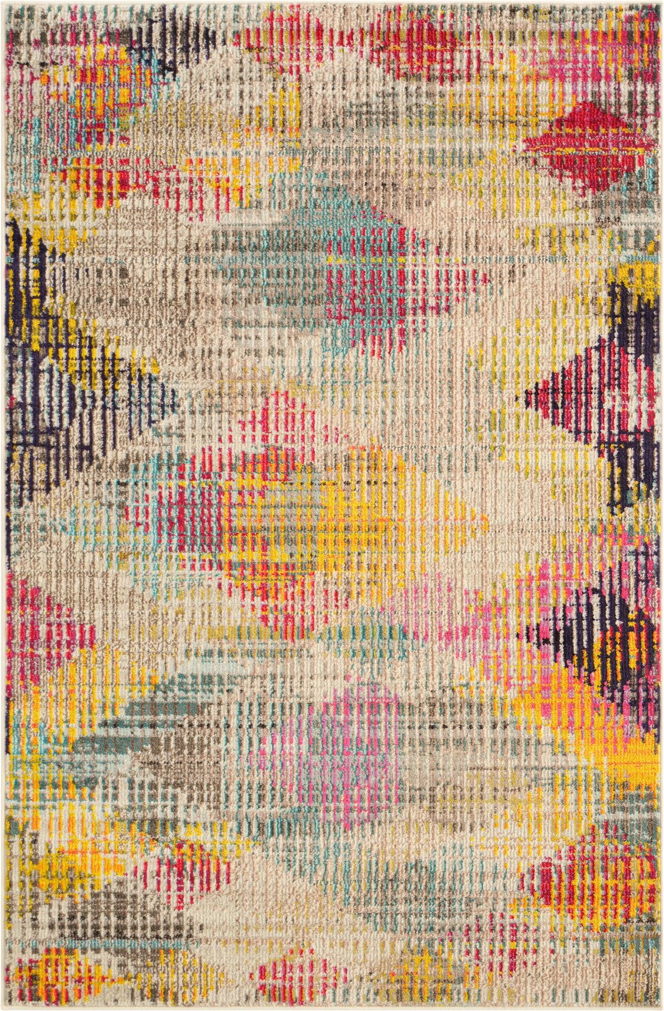 Primary image  4' x 6'  Washable Theia Rug