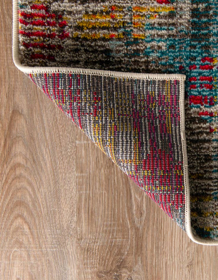 Detail image of  5' x 8'  Washable Theia Rug
