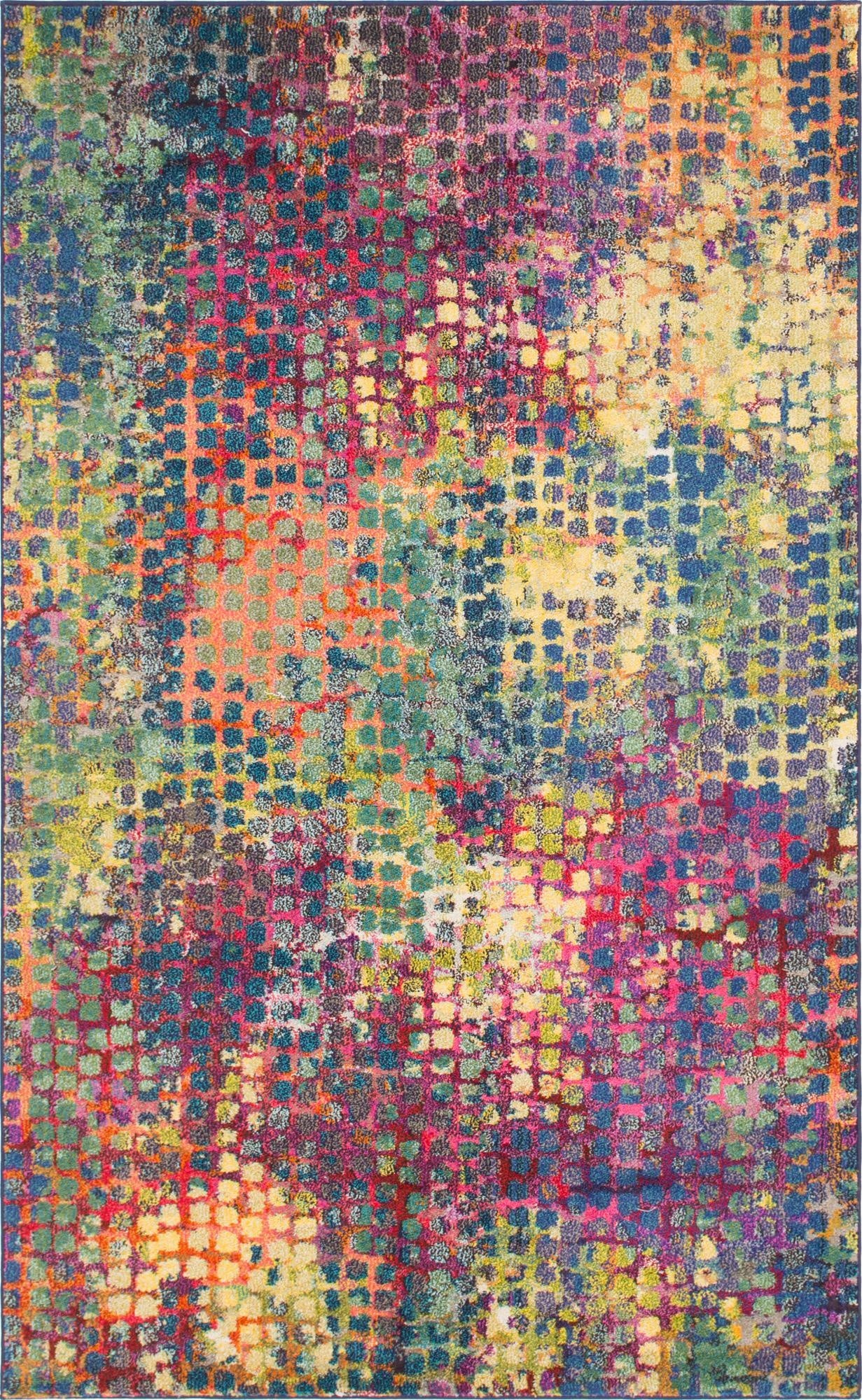  5' x 8'  Washable Theia Rug