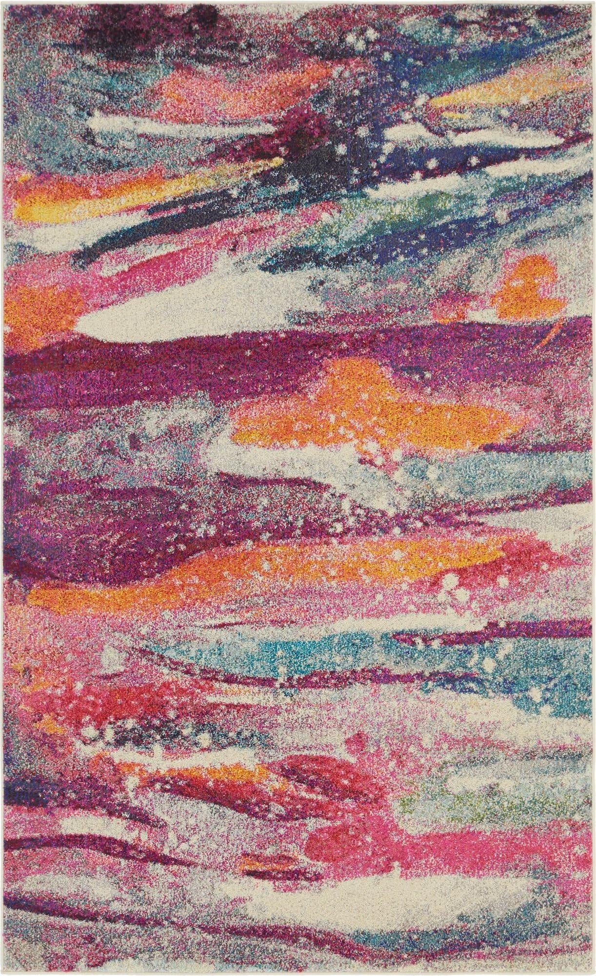  5' x 8'  Washable Theia Rug