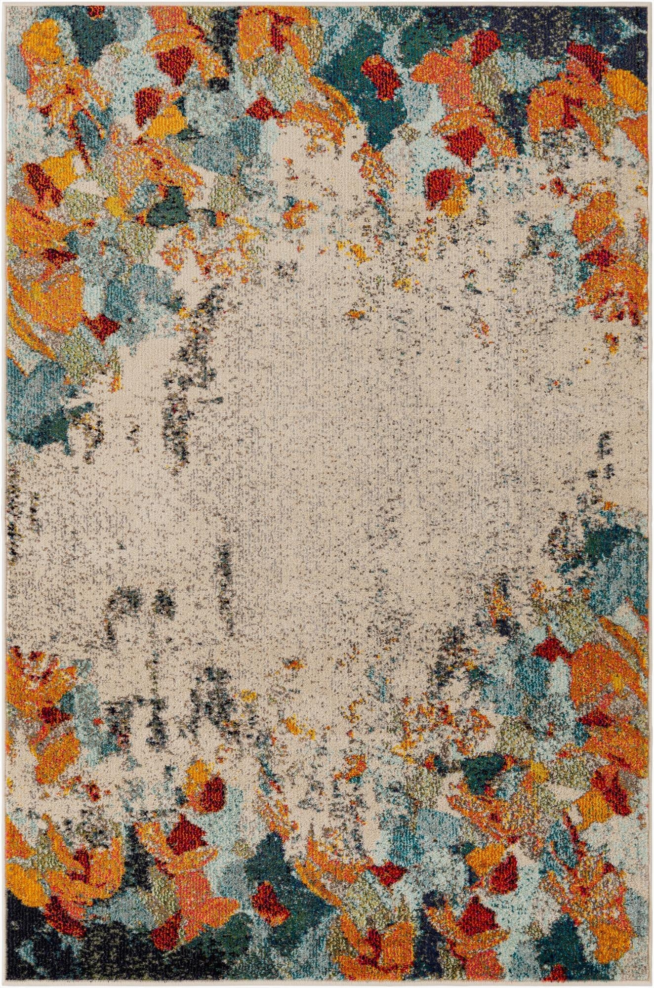  4' x 6'  Washable Theia Rug