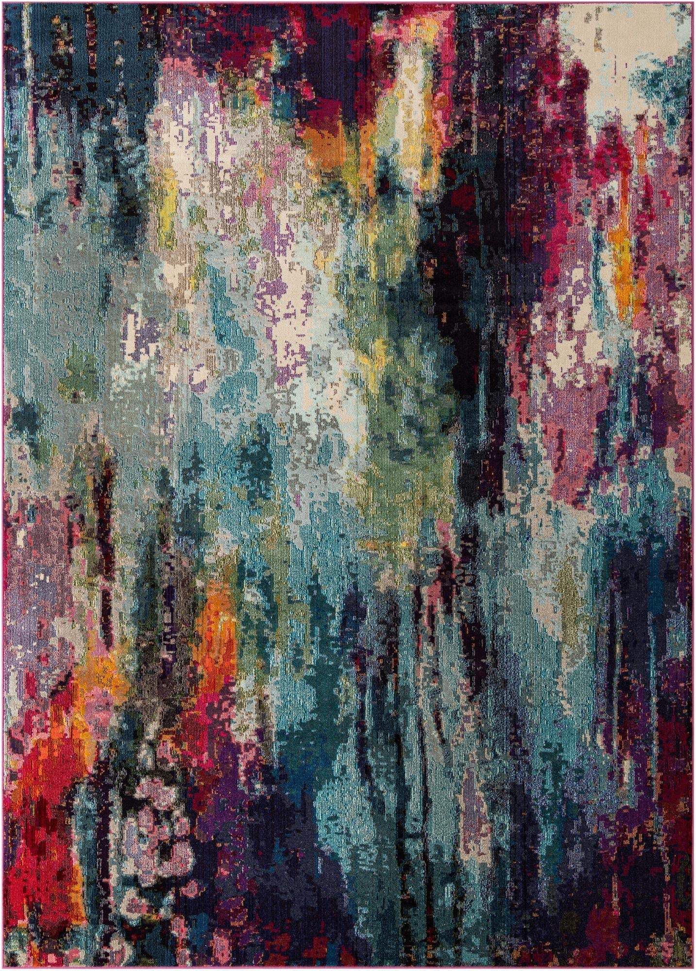  9' x 12'  Washable Theia Rug