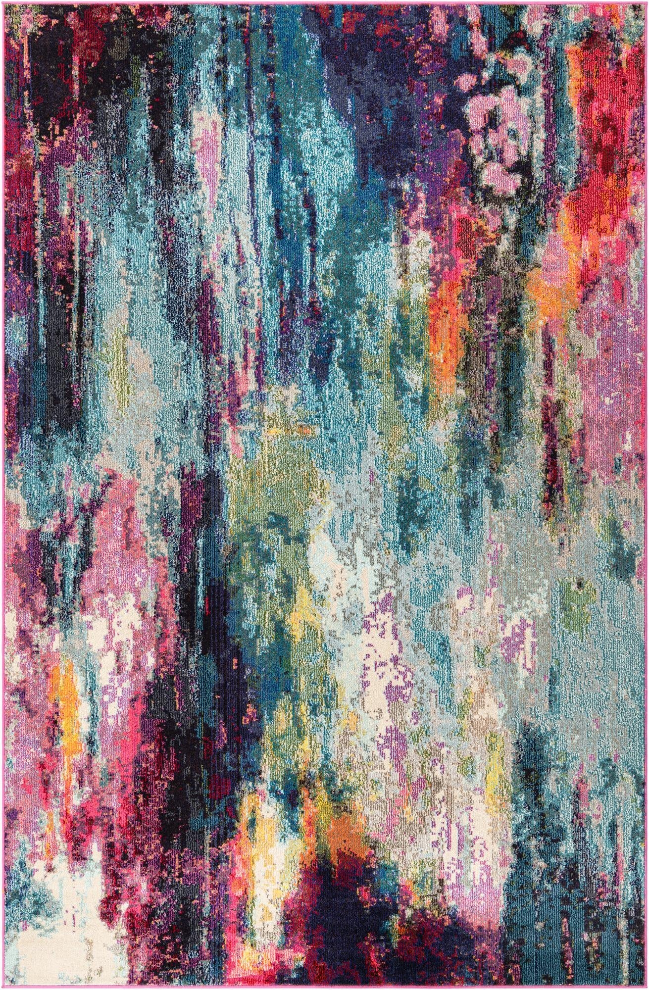  6' x 9'  Washable Theia Rug