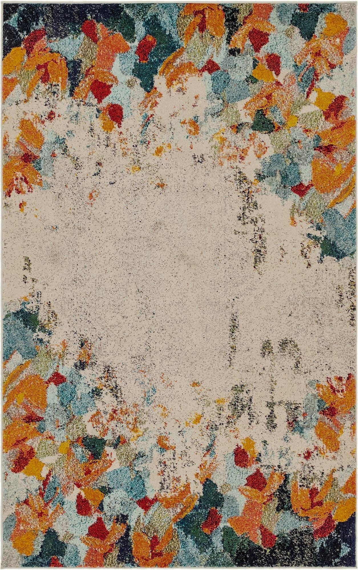  5' x 8'  Washable Theia Rug