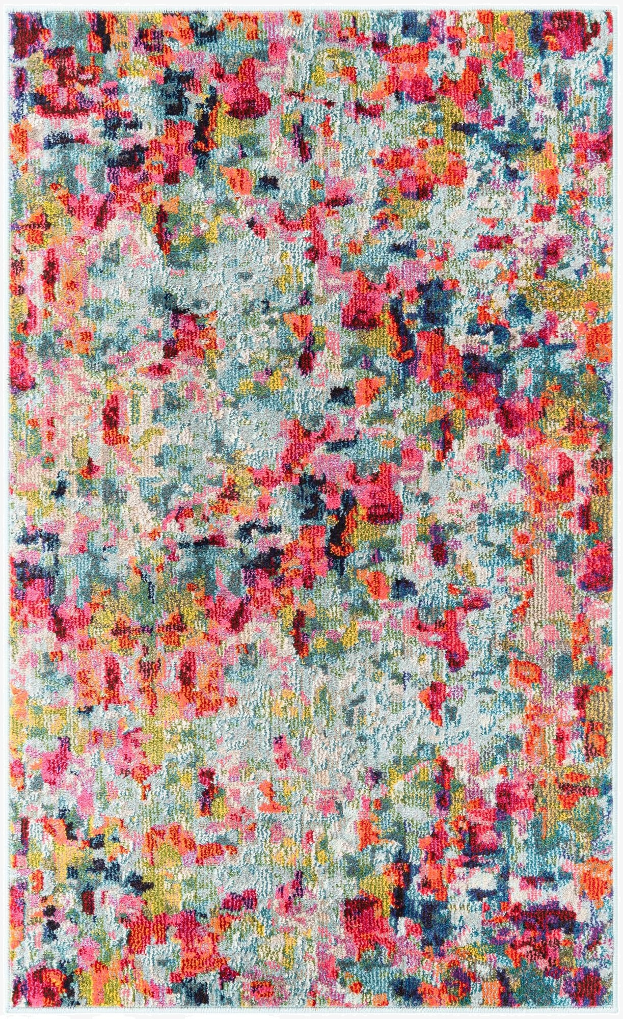  3' 3 x 5' 3  Washable Theia Rug