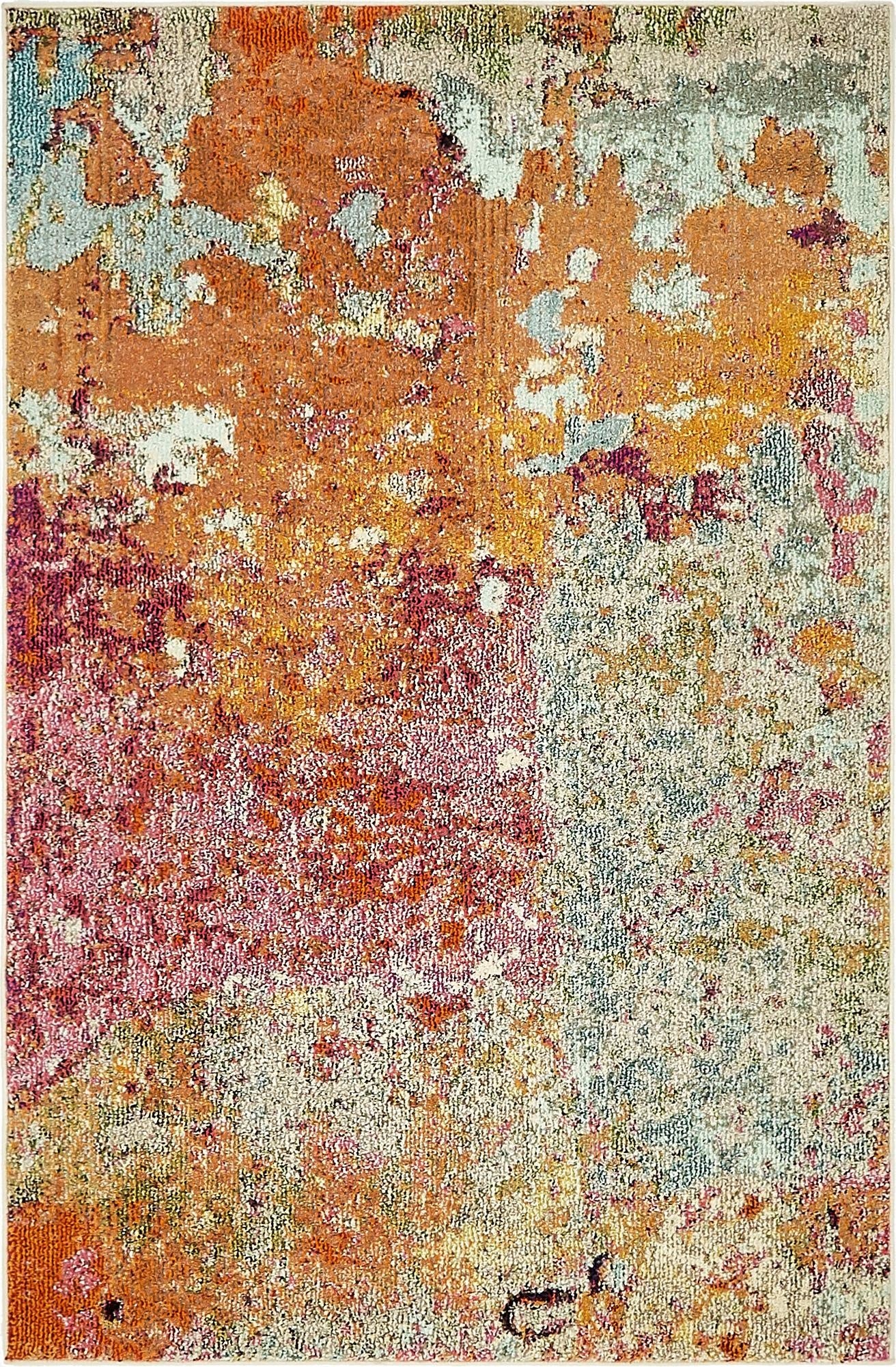  4' x 6'  Washable Theia Rug