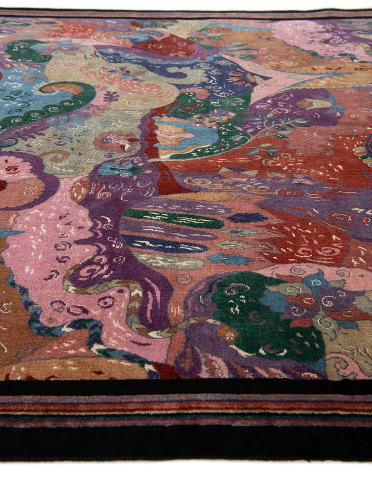 Detail image of  5' 7 x 8' 2 Tibet Wool Rug
