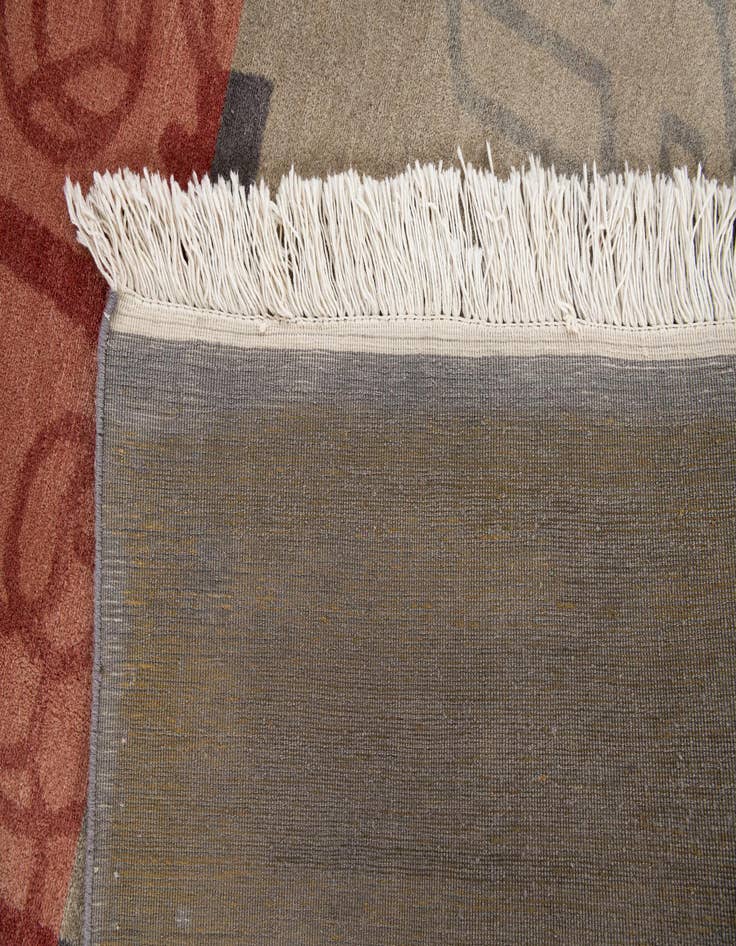 Detail image of  6' 6 x 9' 1  Hand Knotted Tibet Wool Rug
