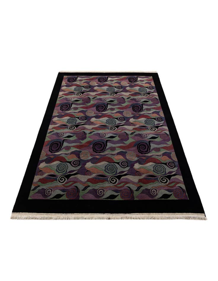 Detail image of  6' 7 x 9' 8  Hand Knotted Tibet Wool Rug