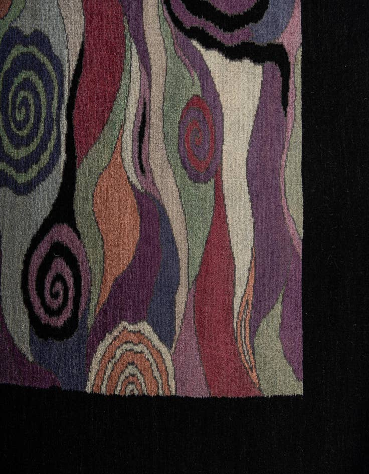 Detail image of  6' 7 x 9' 8  Hand Knotted Tibet Wool Rug