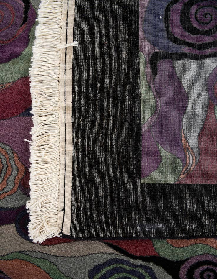 Detail image of  6' 7 x 9' 8  Hand Knotted Tibet Wool Rug