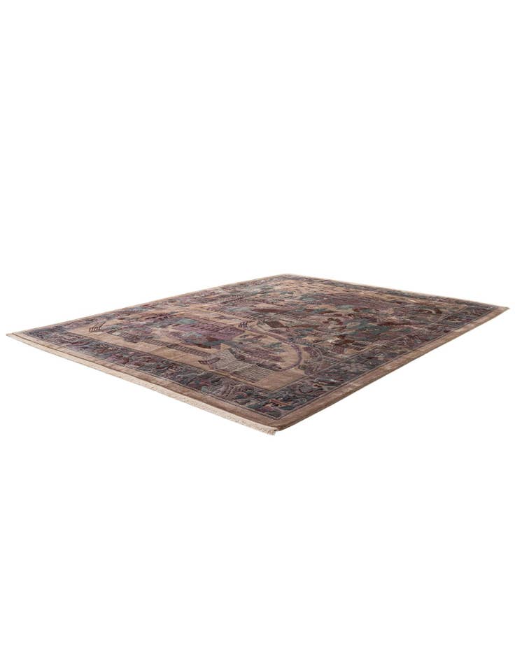 Detail image of  10' x 12' 11  Hand Knotted Tibet Wool Rug