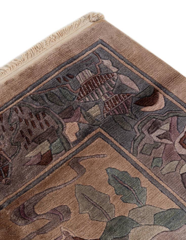 Detail image of  10' x 12' 11  Hand Knotted Tibet Wool Rug