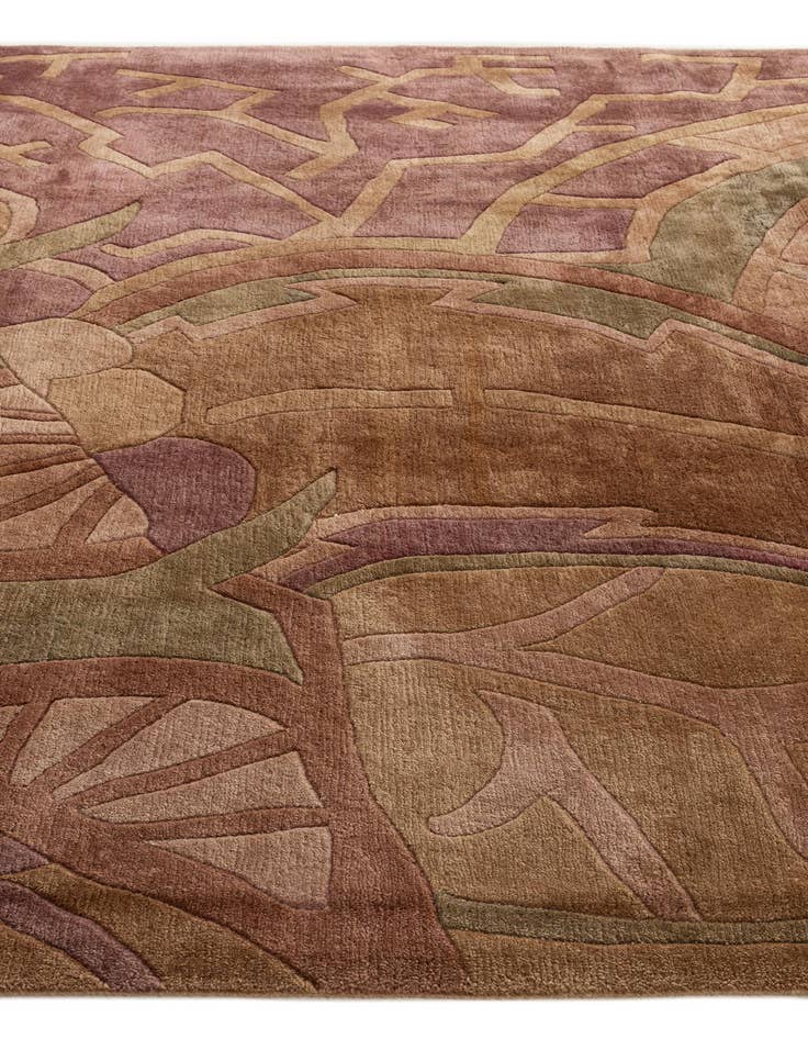 Detail image of  8' 2 x 11' 7  Hand Knotted Tibet Wool Rug