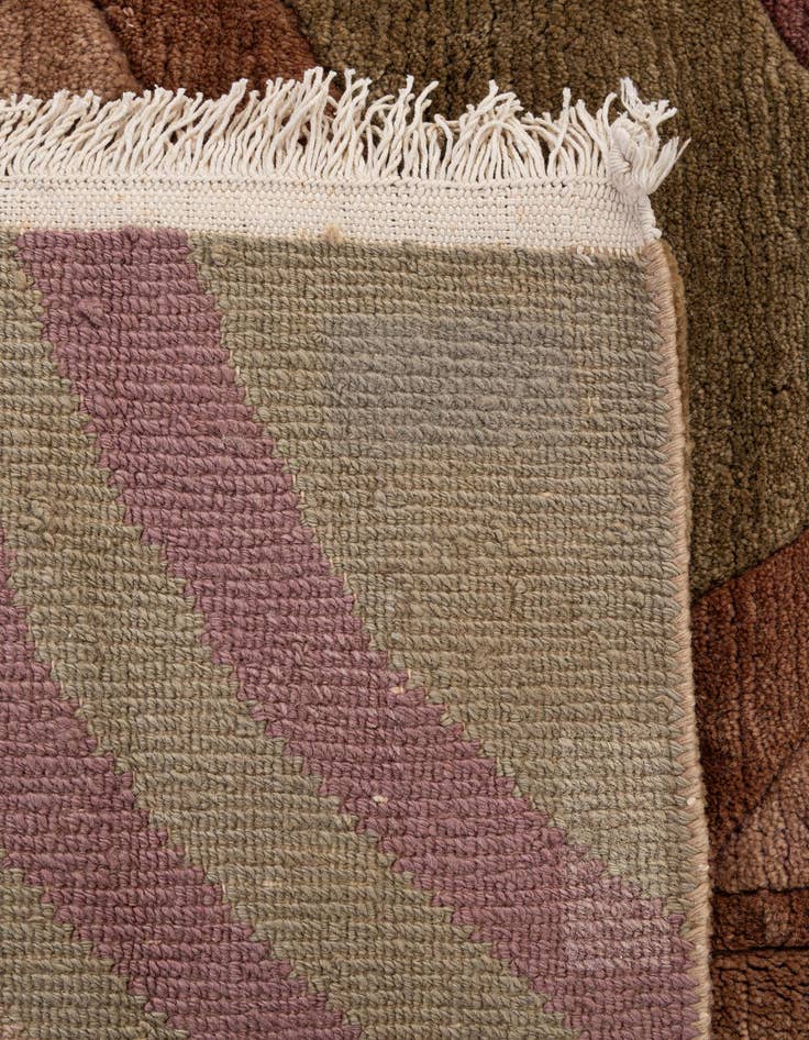 Detail image of  8' 2 x 11' 7  Hand Knotted Tibet Wool Rug