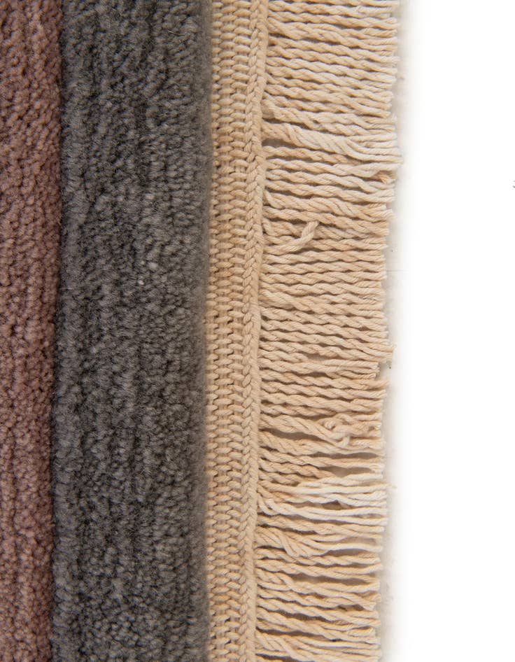 Detail image of  4' 2 x 5' 11  Hand Knotted Tibet Wool Rug