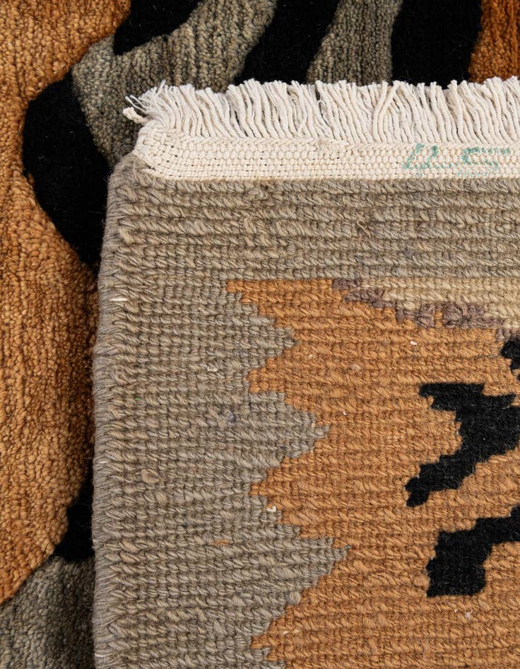 Detail image of  4' x 5' 11  Hand Knotted Tibet Wool Rug