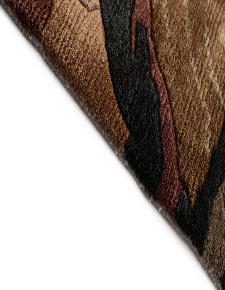 Detail image of  4' x 5' 8  Hand Knotted Tibet Wool Rug