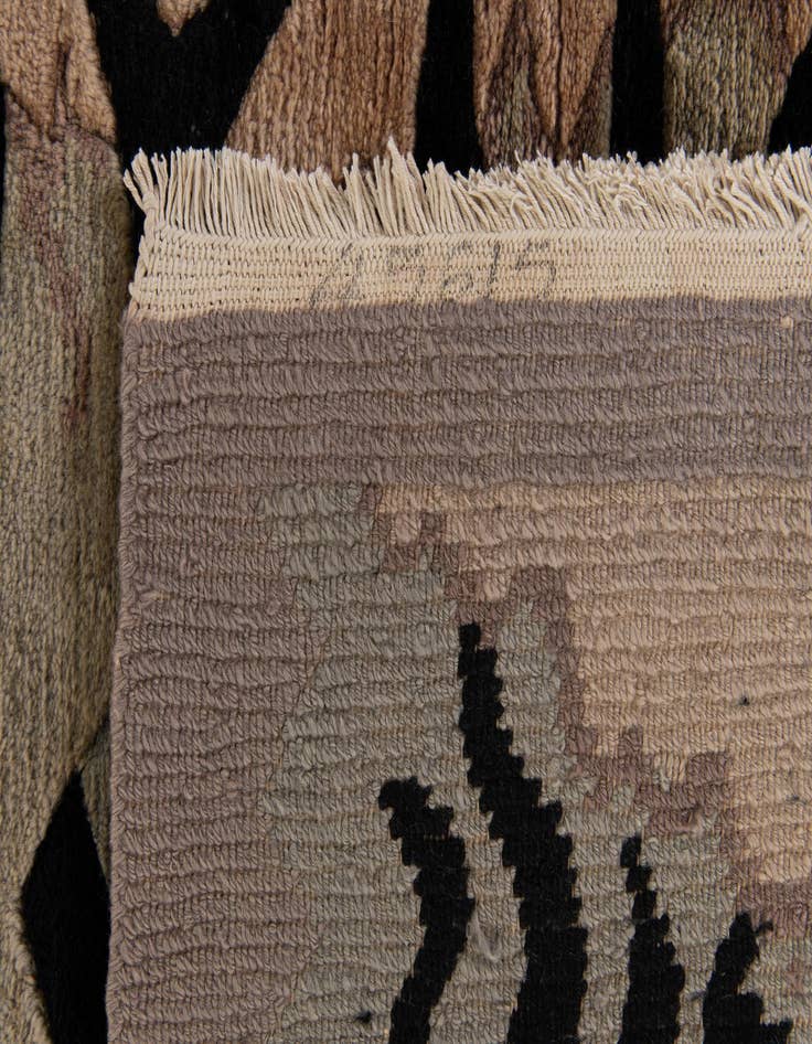 Detail image of  4' 2 x 7' 1  Hand Knotted Tibet Wool Rug