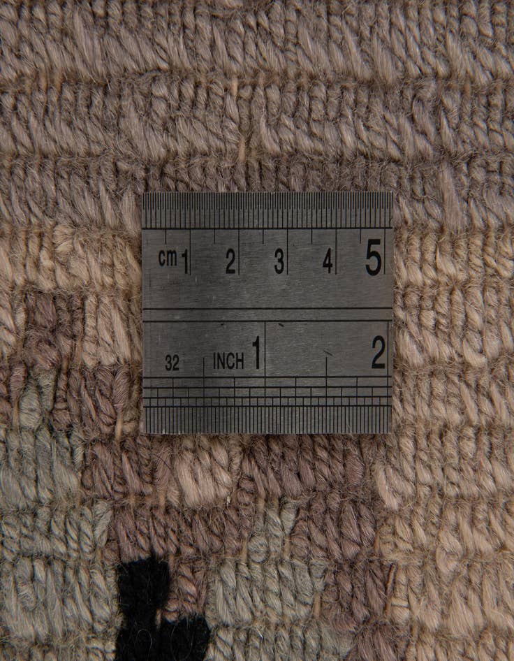 Detail image of  4' 2 x 7' 1  Hand Knotted Tibet Wool Rug