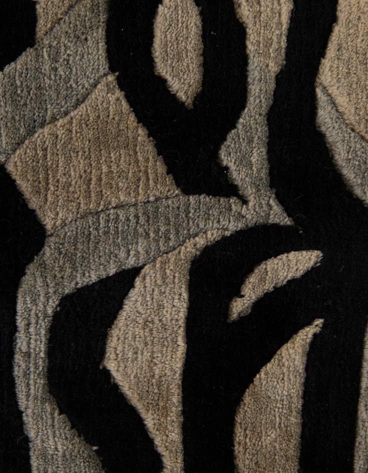 Detail image of  4' 2 x 7' 1  Hand Knotted Tibet Wool Rug