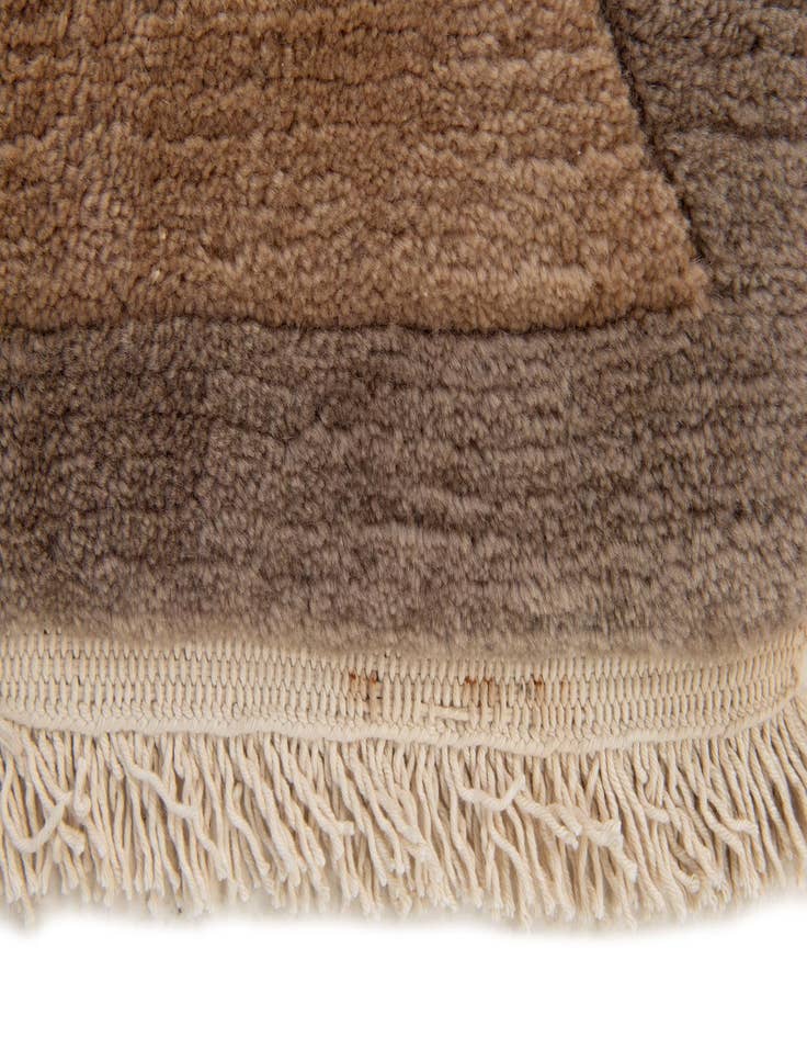 Detail image of  4' 2 x 7' 1  Hand Knotted Tibet Wool Rug