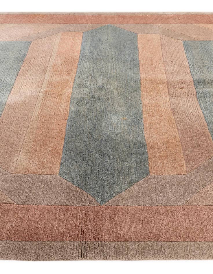 Detail image of  5' 8 x 7' 9  Hand Knotted Tibet Wool Rug