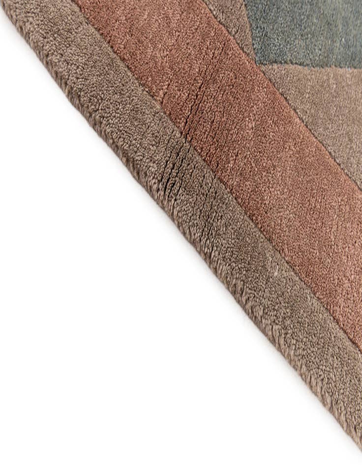 Detail image of  5' 8 x 7' 9  Hand Knotted Tibet Wool Rug