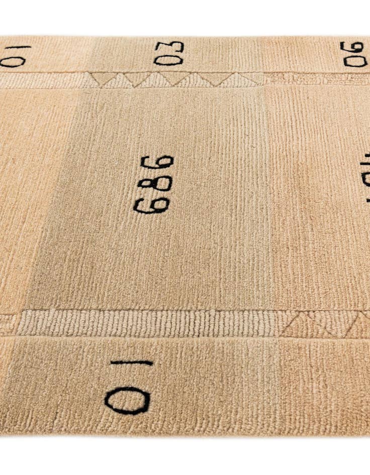 Detail image of  2' 5 x 4' 7  Hand Knotted Tibet Wool Rug