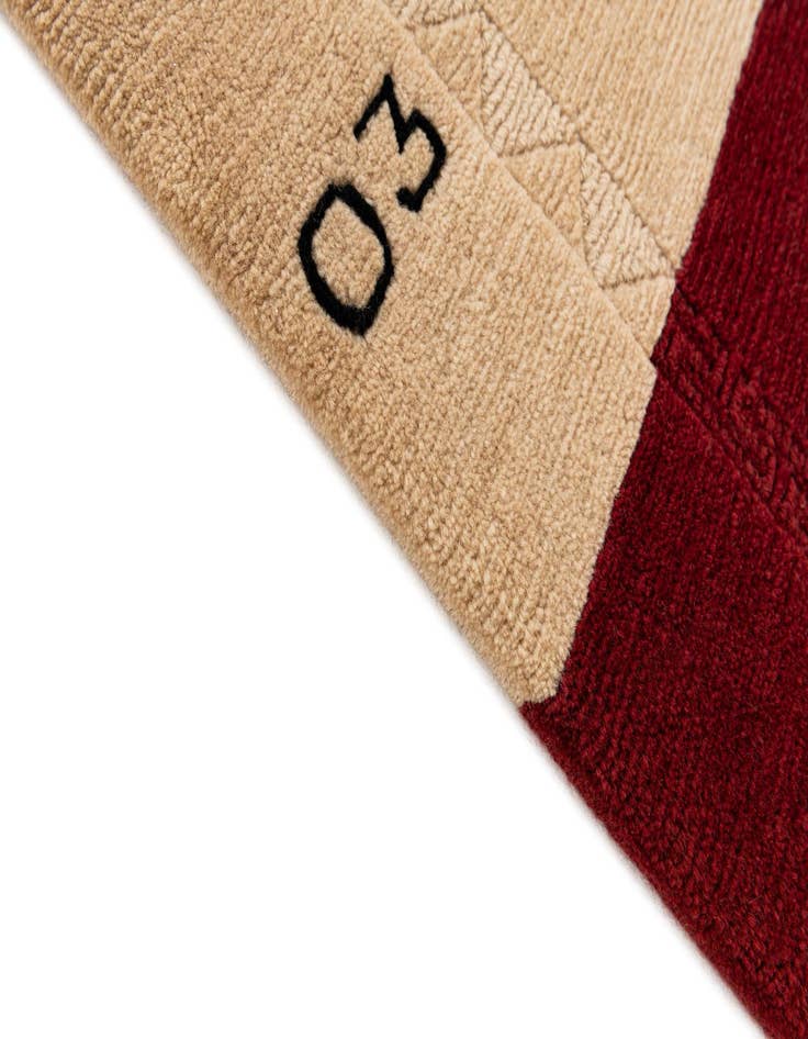 Detail image of  2' 5 x 4' 7  Hand Knotted Tibet Wool Rug