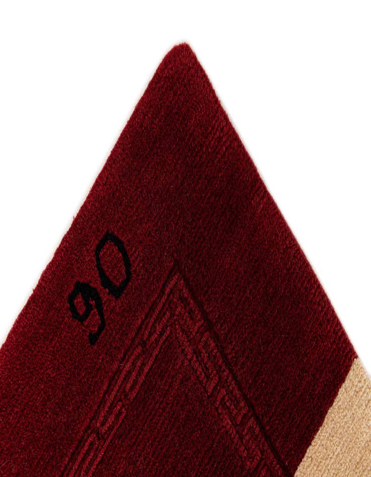 Detail image of  2' 5 x 4' 7  Hand Knotted Tibet Wool Rug