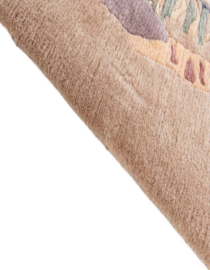 Detail image of  5' 6 x 8' 1  Hand Knotted Tibet Wool Rug