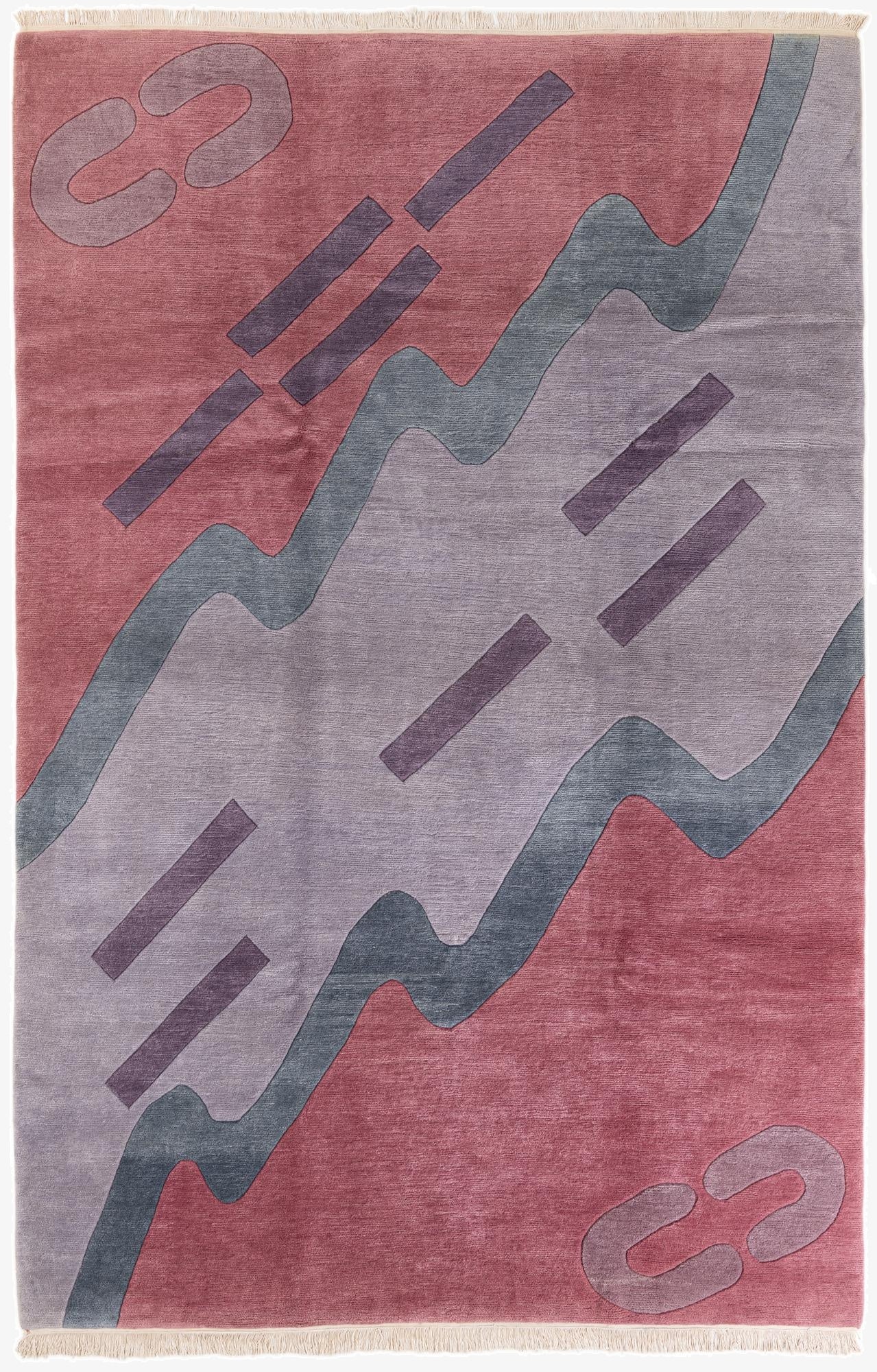  7' 3 x 11' 1  Hand Knotted Tibet Wool Rug