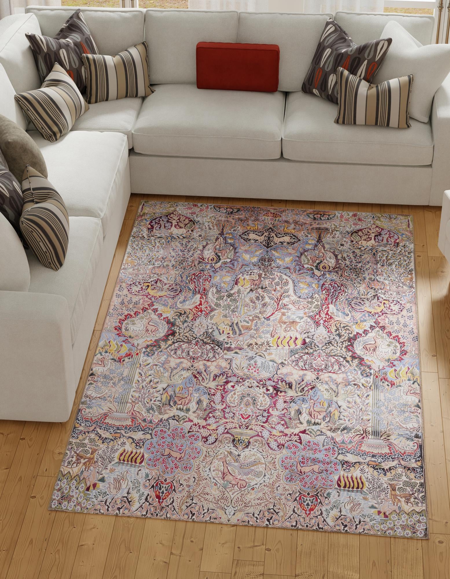 Multicolor 2' x 3' 1 Timeless Rug | Rugs.com