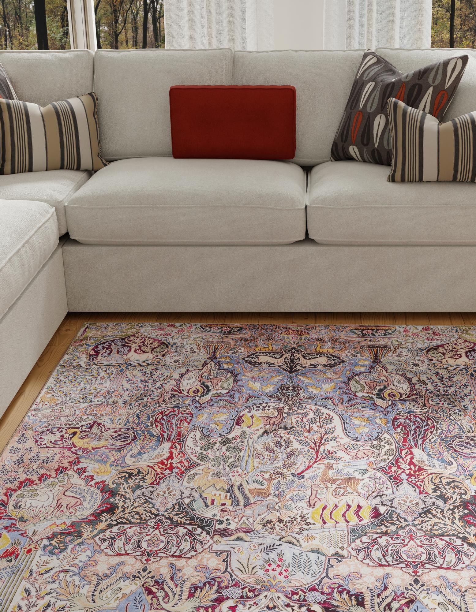 Multicolor 2' x 3' 1 Timeless Rug | Rugs.com