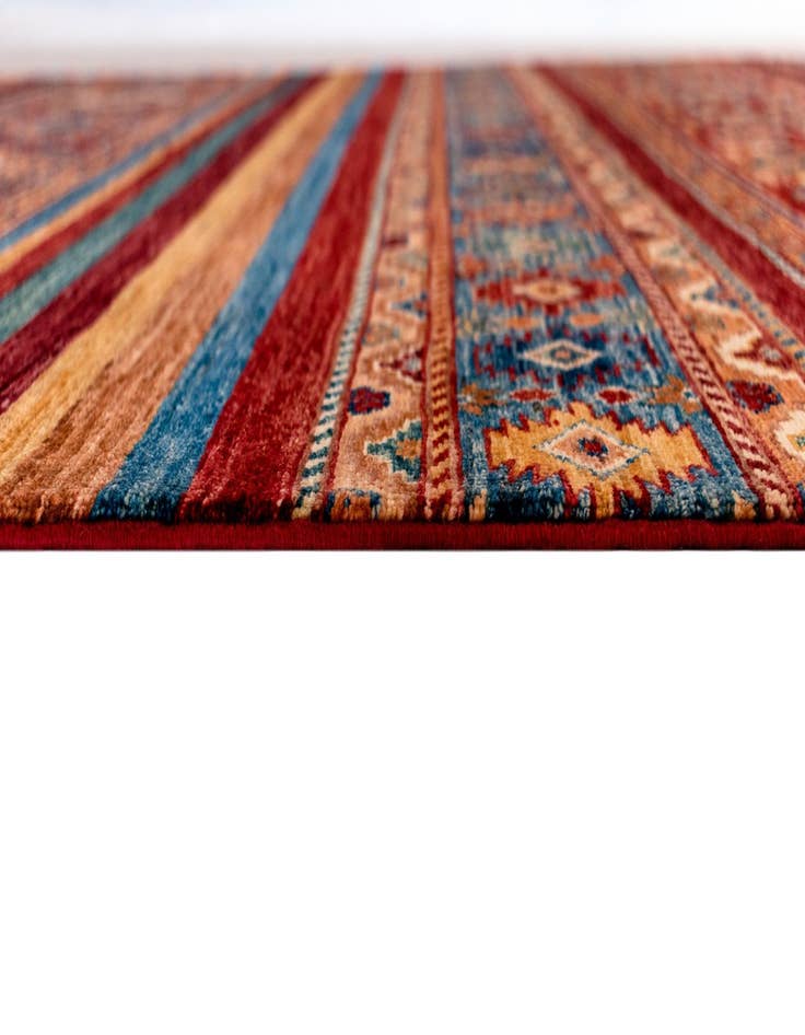 Detail image of  6' 7 x 9' 9 Torkman Wool Rug