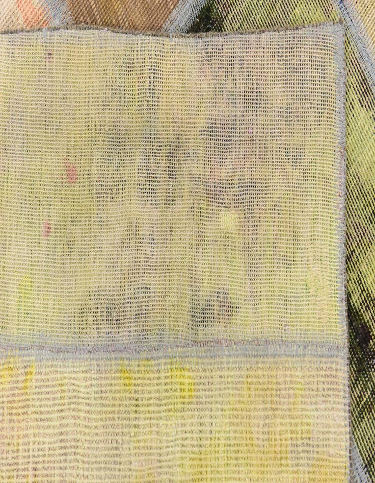 Detail image of  5' 9 x 7' 10  Hand Knotted Ultra Vintage Persian Wool Rug