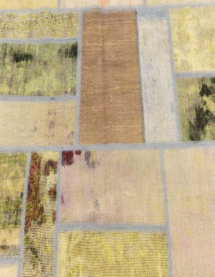 Detail image of  5' 9 x 7' 10  Hand Knotted Ultra Vintage Persian Wool Rug
