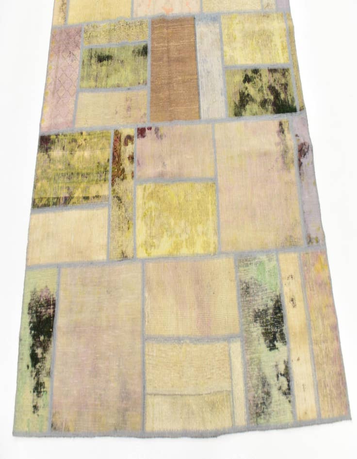 Detail image of  5' 9 x 7' 10  Hand Knotted Ultra Vintage Persian Wool Rug