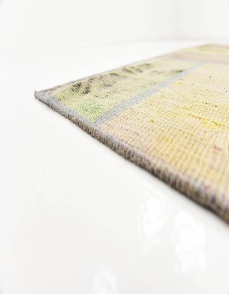 Detail image of  5' 9 x 7' 10  Hand Knotted Ultra Vintage Persian Wool Rug