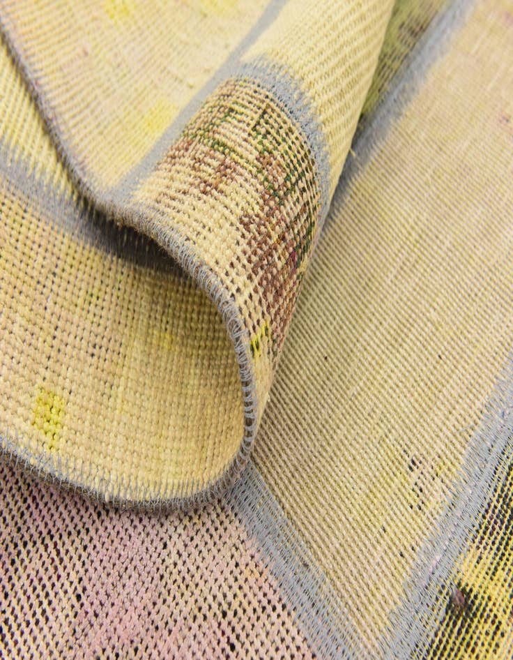 Detail image of  5' 9 x 7' 10  Hand Knotted Ultra Vintage Persian Wool Rug