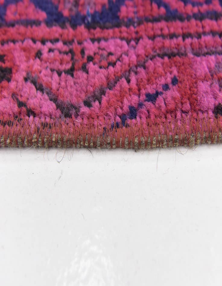 Detail image of  5' 6 x 7' 7  Hand Knotted Ultra Vintage Persian Wool Rug