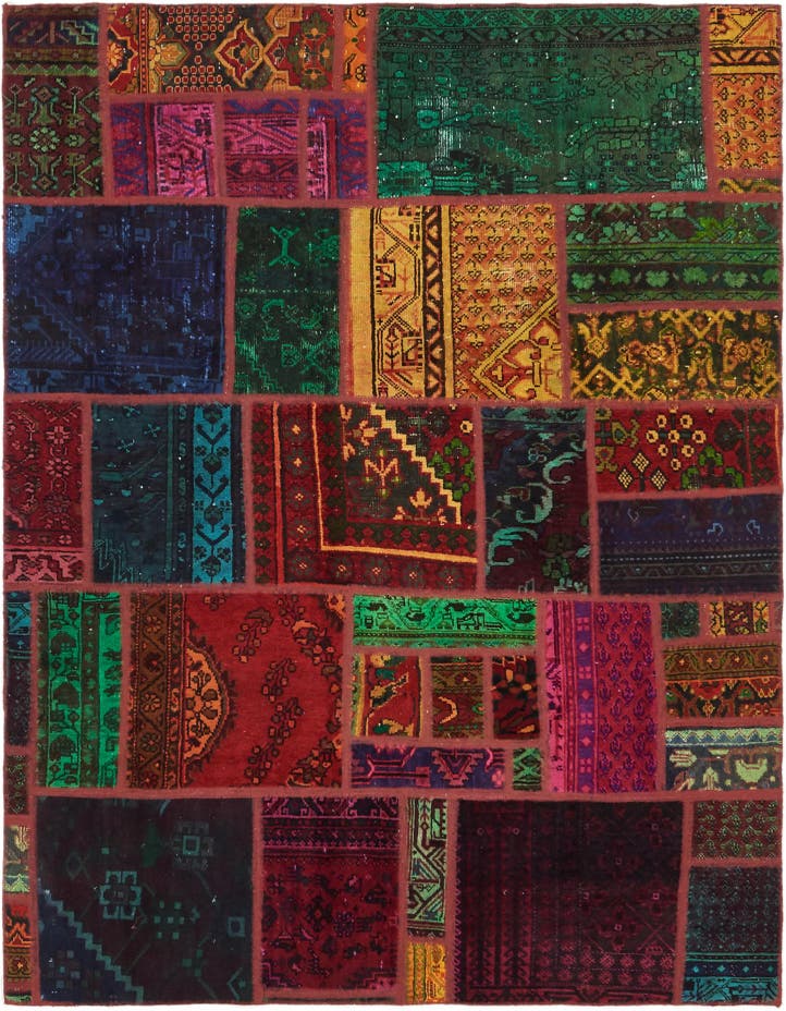  5' 7 x 7' 8  Hand Knotted Ultra Vintage Persian W...